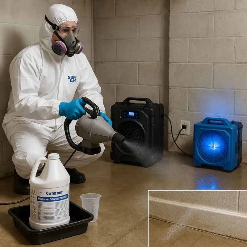 Sanitization and Odor Removal process in Chester, WV