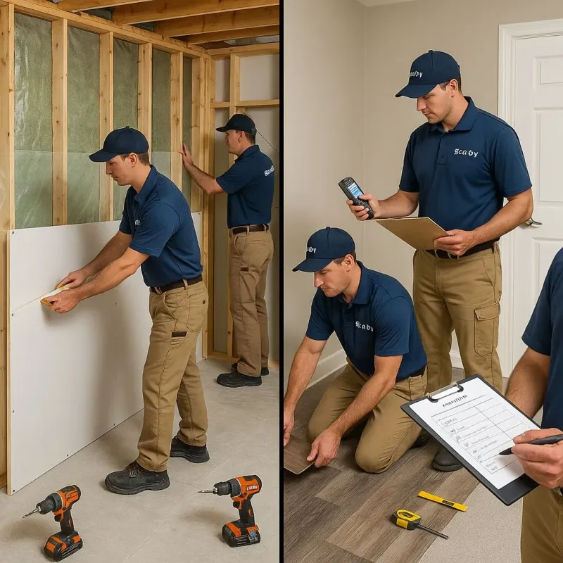 Repairs and Reconstruction process in Chester, WV